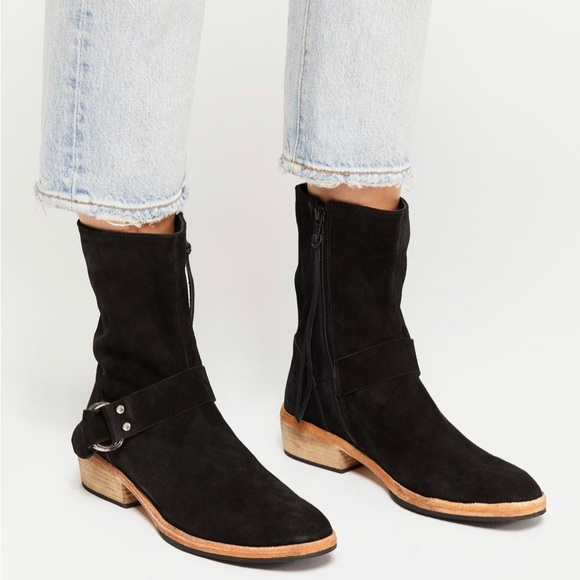 New Free People Vienna Suede Ankle Boot (size 7.5) - Picture 5 of 5